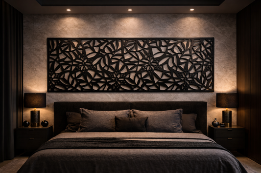 Atlântica – Painel Decorativo Vazado em Aço Premium