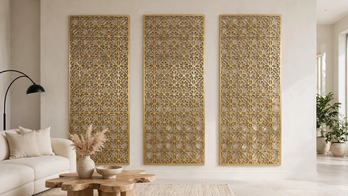Monumental – Painel Decorativo Vazado em Aço Premium