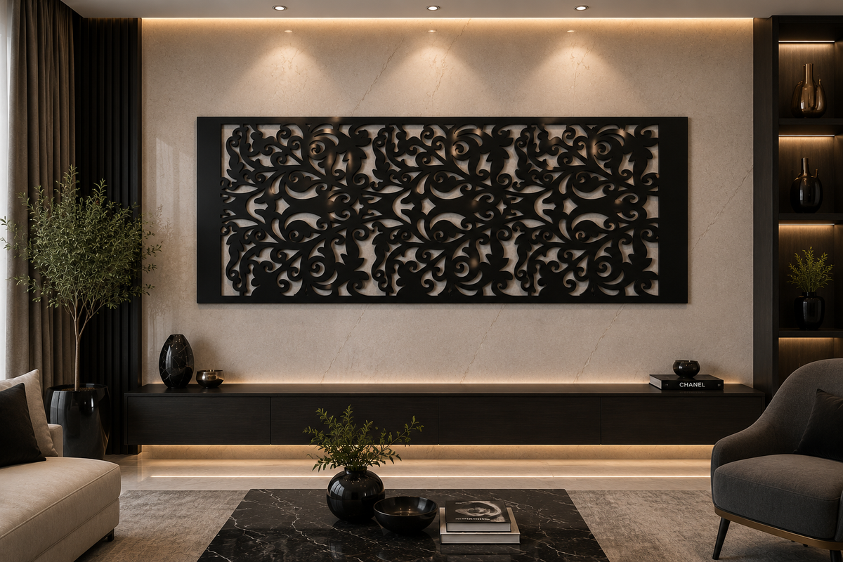 Versailles – Painel Decorativo Vazado em Aço Premium
