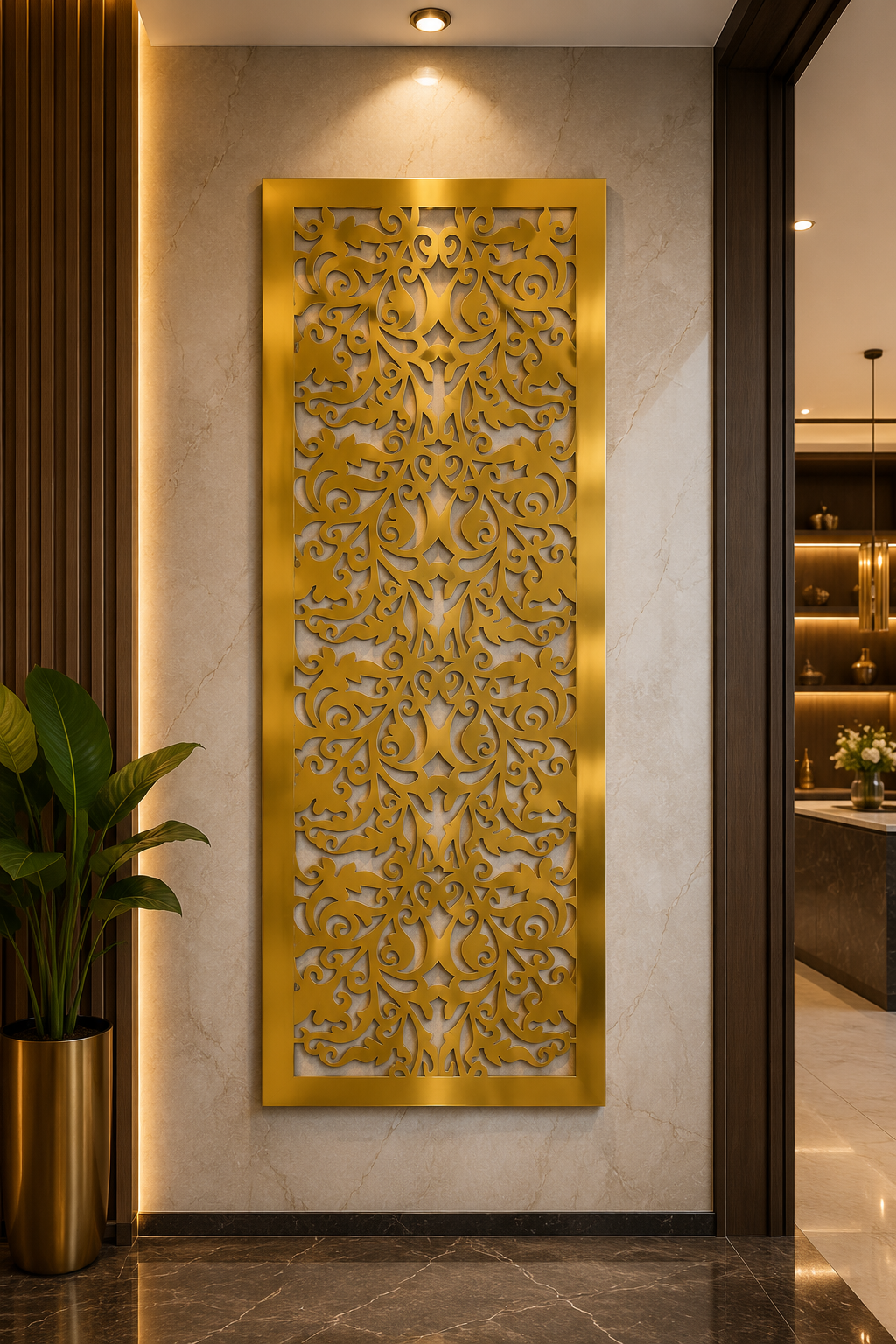 Versailles – Painel Decorativo Vazado em Aço Premium