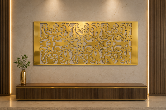 Versailles – Painel Decorativo Vazado em Aço Premium