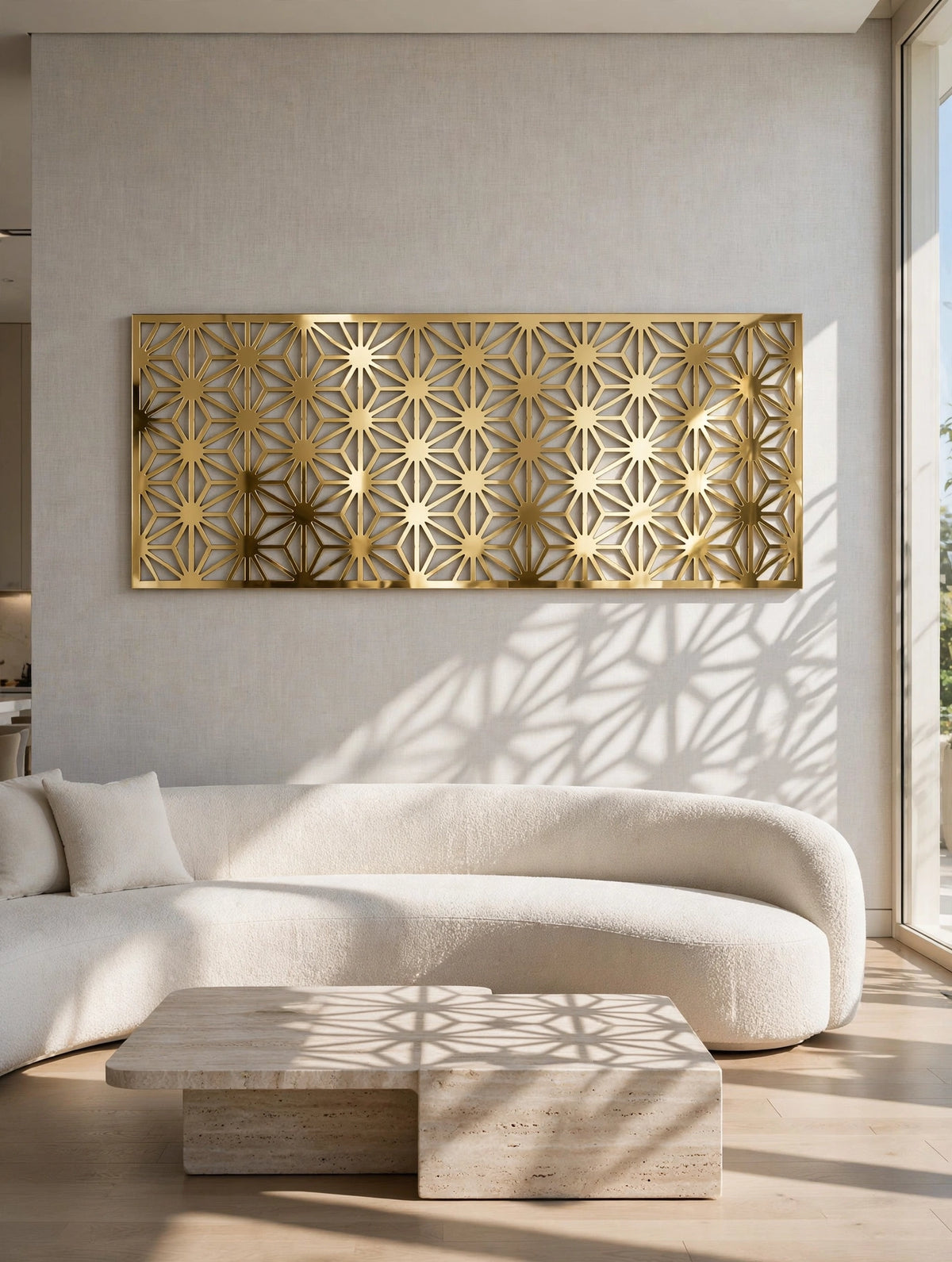 Zennith – Painel Decorativo Vazado em Aço Premium