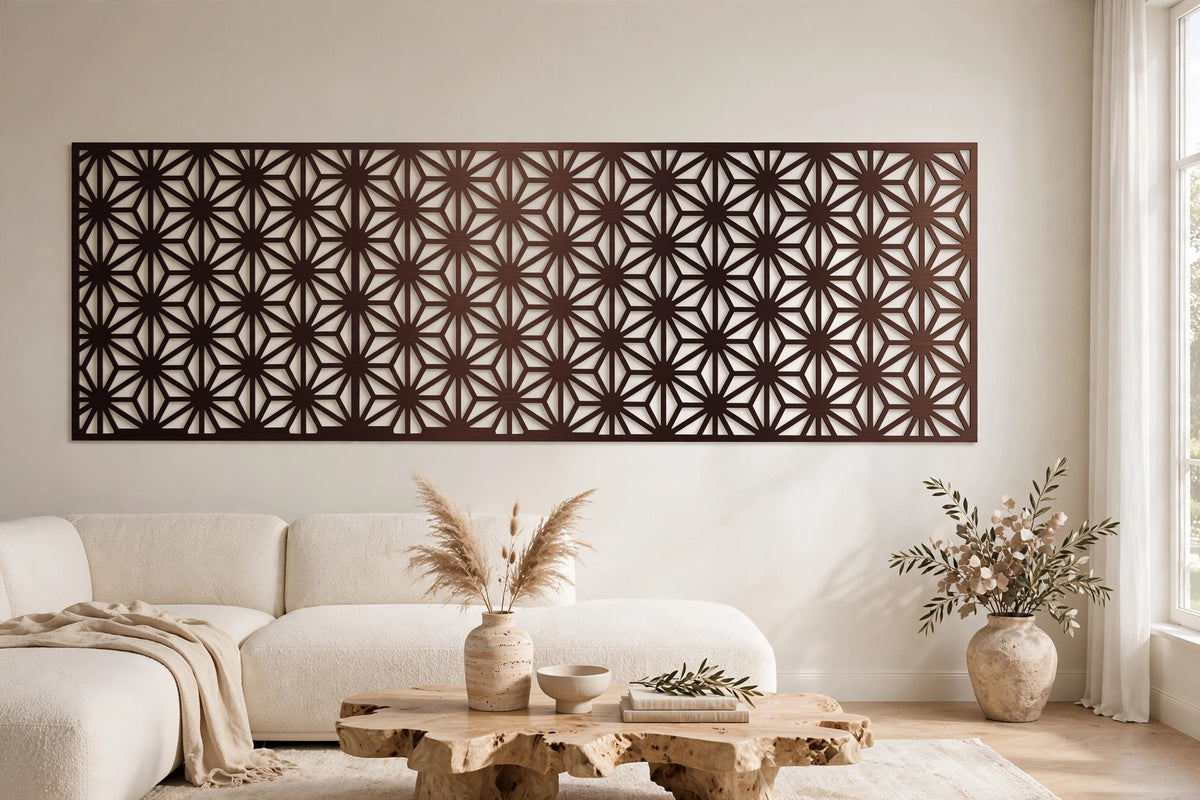 Zennith – Painel Decorativo Vazado em Aço Premium