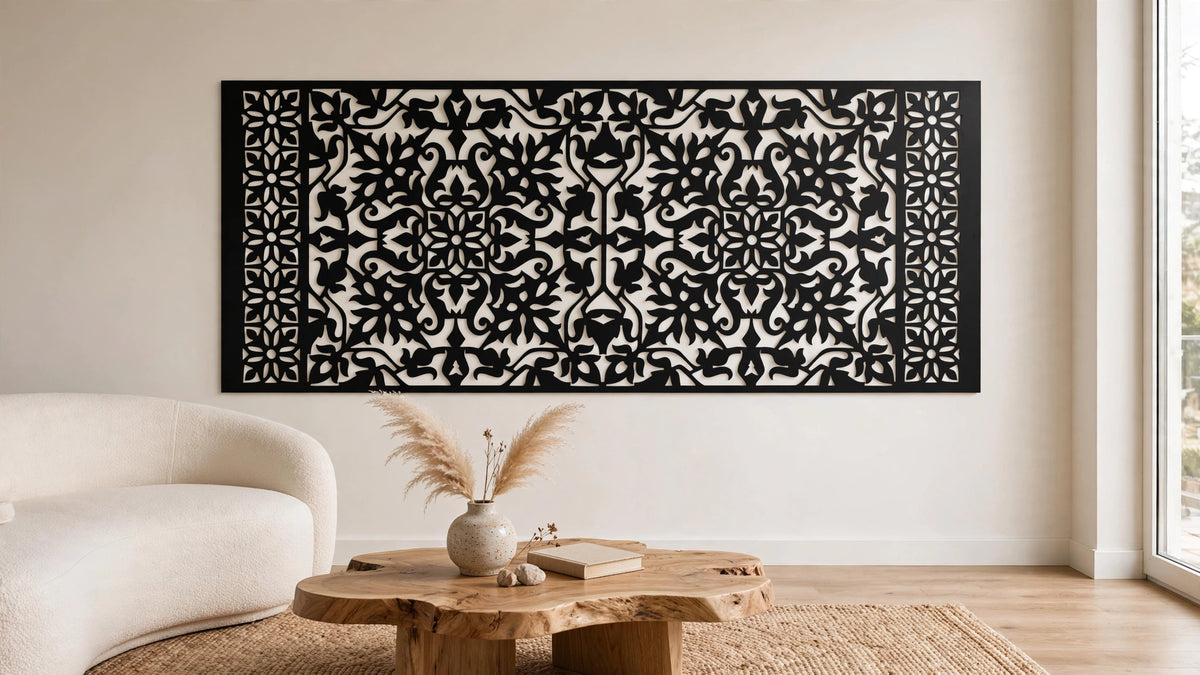 Faraó – Painel Decorativo Vazado em Aço Premium