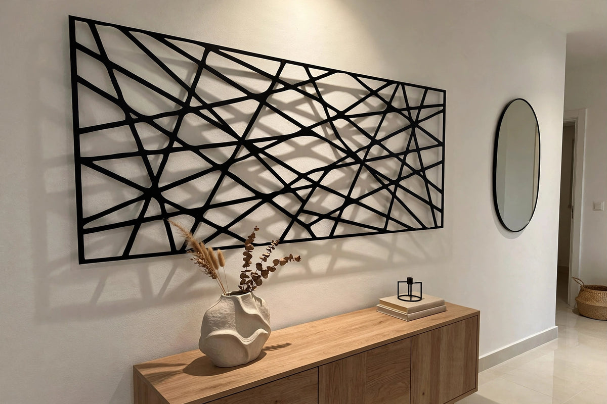 Coaline – Painel Decorativo Vazado em Aço Premium