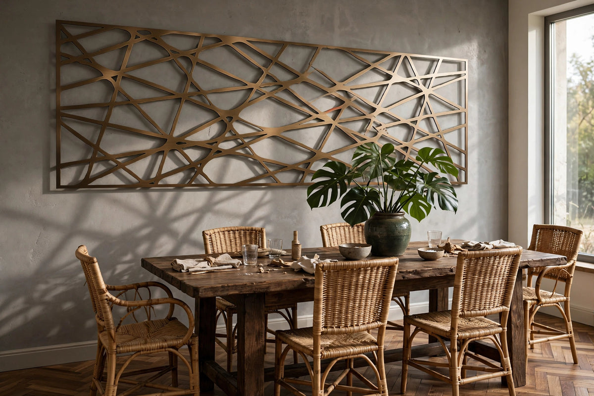 Coaline – Painel Decorativo Vazado em Aço Premium