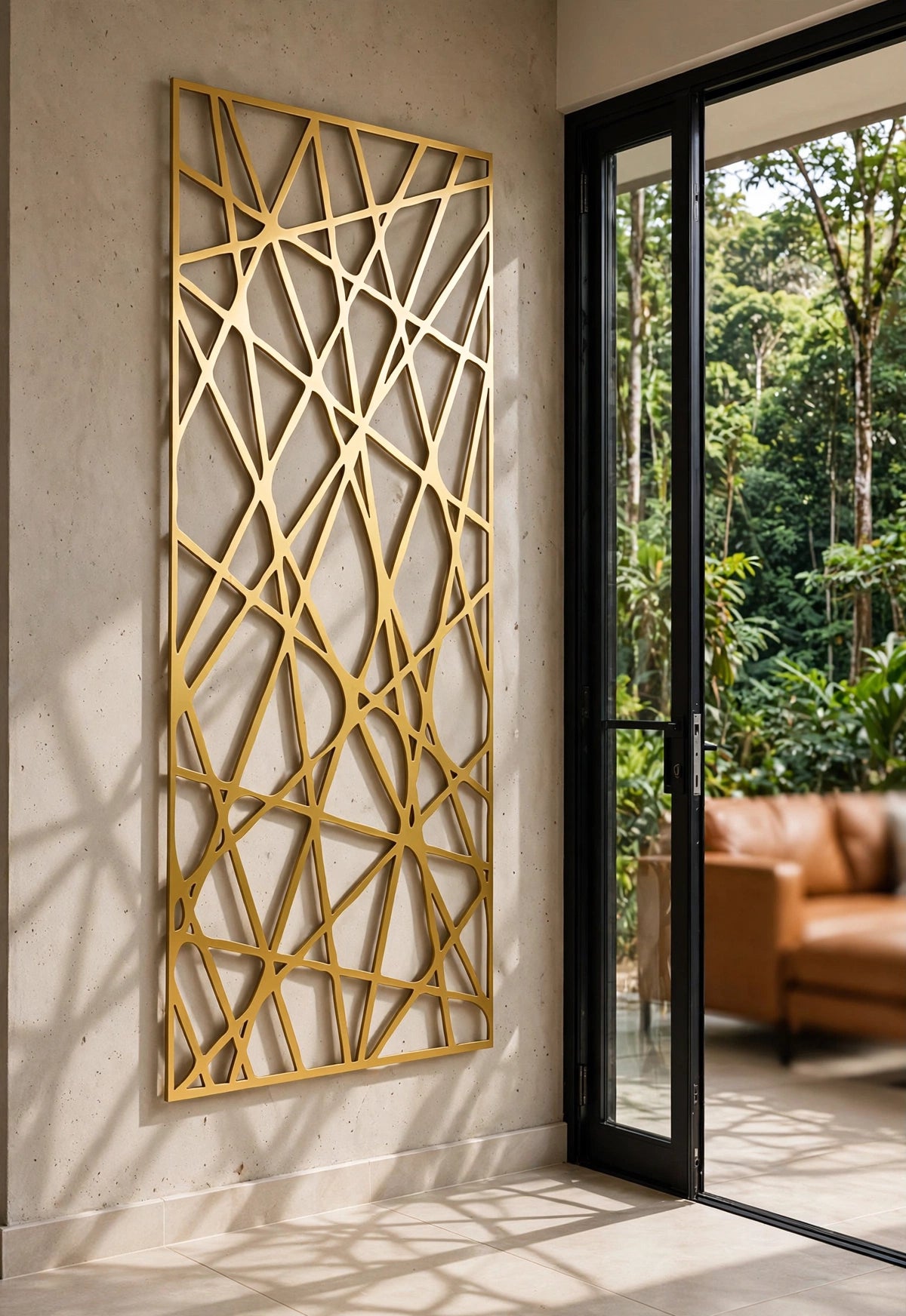 Coaline – Painel Decorativo Vazado em Aço Premium