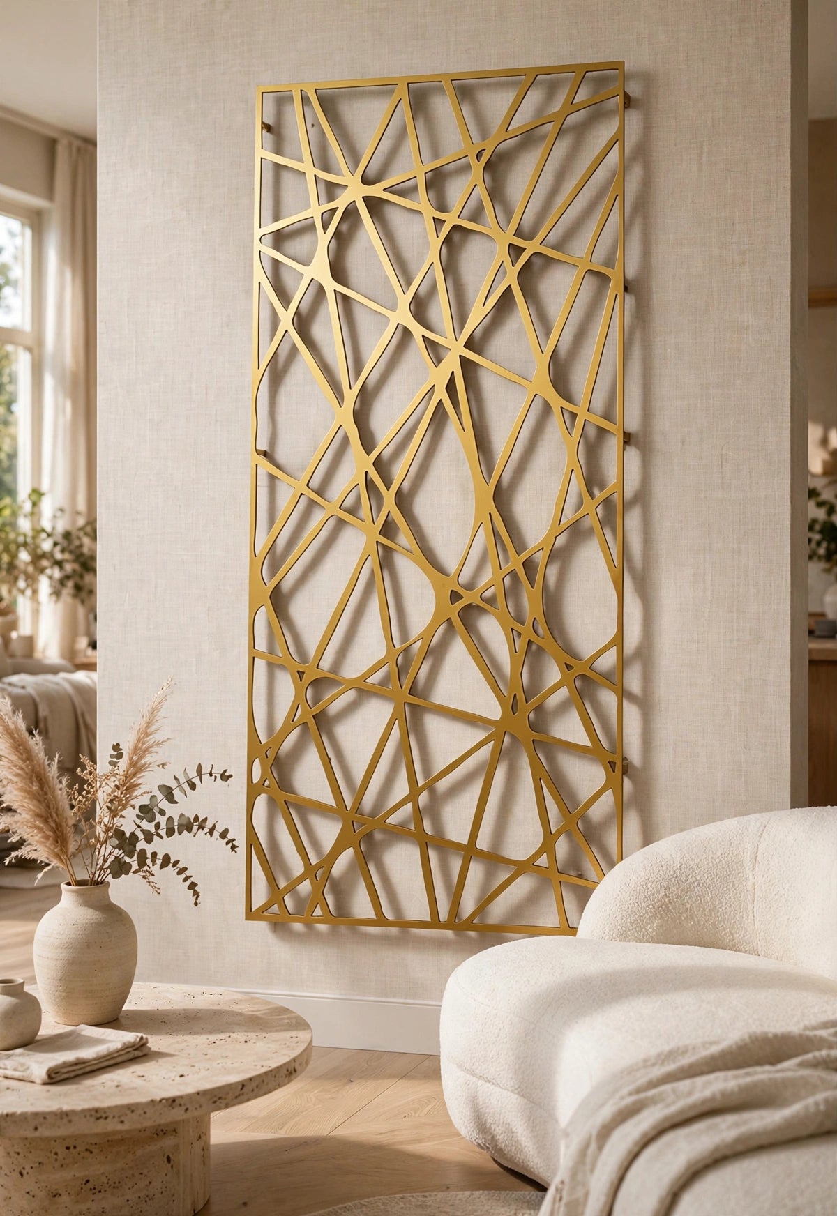 Coaline – Painel Decorativo Vazado em Aço Premium