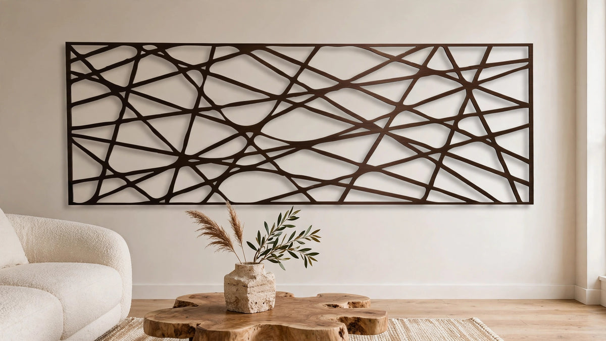 Coaline – Painel Decorativo Vazado em Aço Premium