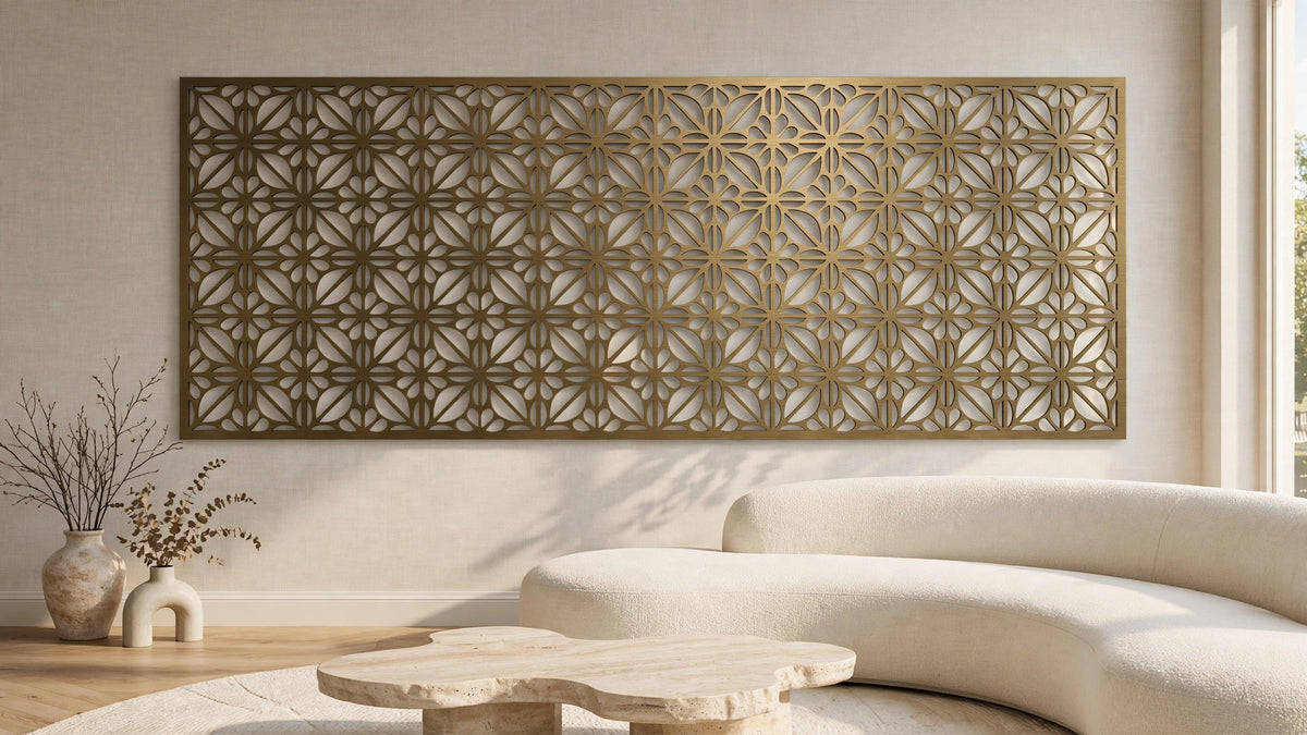Monumental – Painel Decorativo Vazado em Aço Premium