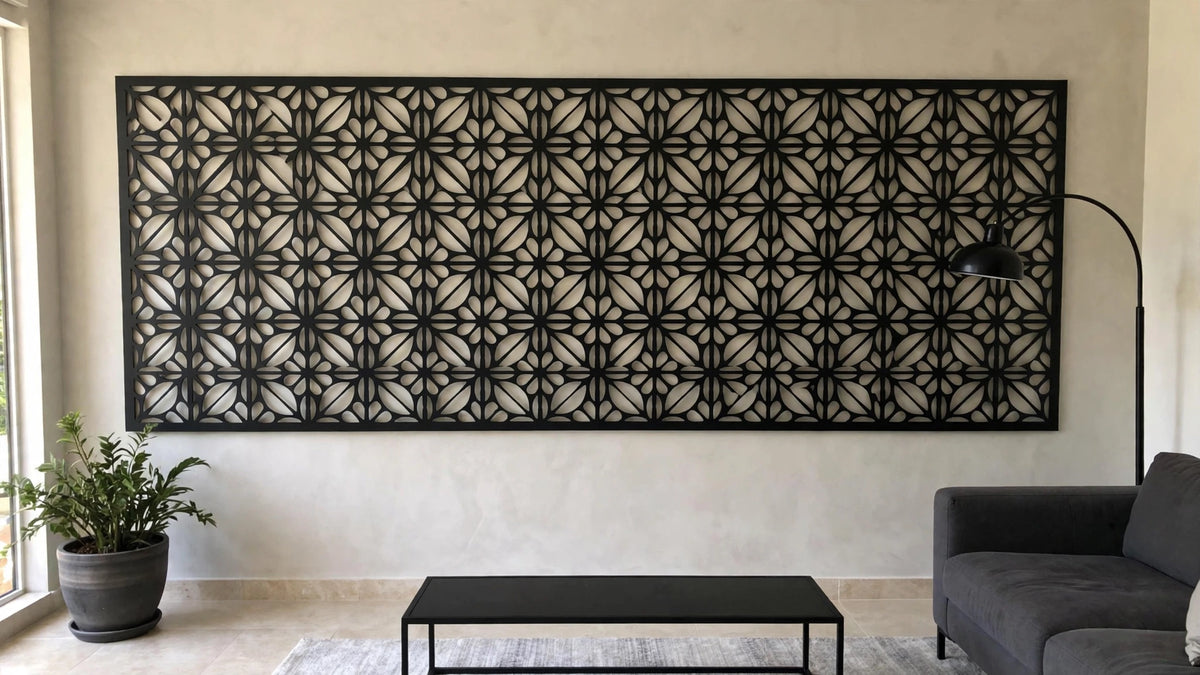 Monumental – Painel Decorativo Vazado em Aço Premium