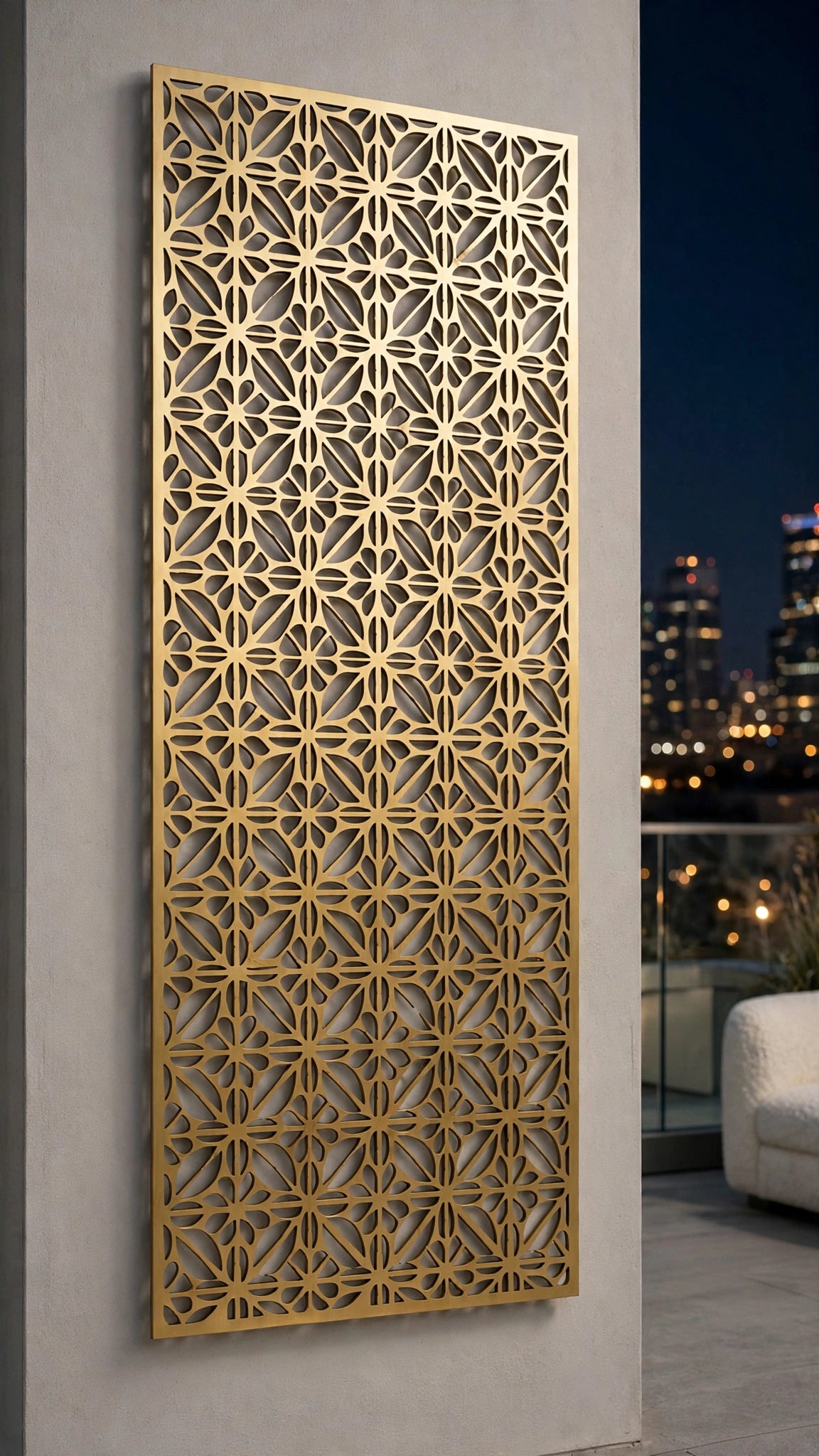 Monumental – Painel Decorativo Vazado em Aço Premium