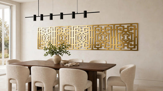 Primora – Painel Decorativo Vazado em Aço Premium