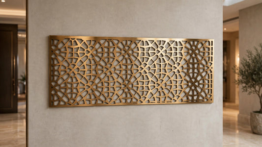 Caribe – Painel Decorativo Vazado em Aço Premium