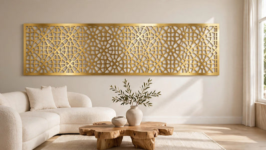 Caribe – Painel Decorativo Vazado em Aço Premium